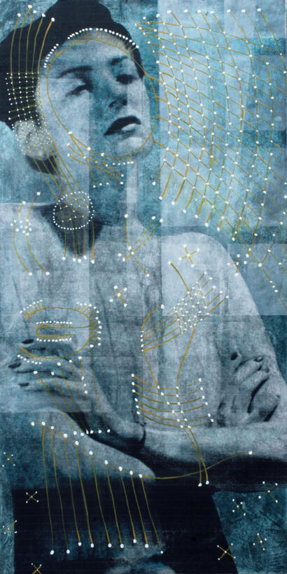 Prophecy 2945 - a Paint Artowrk by de Kruyf Merete